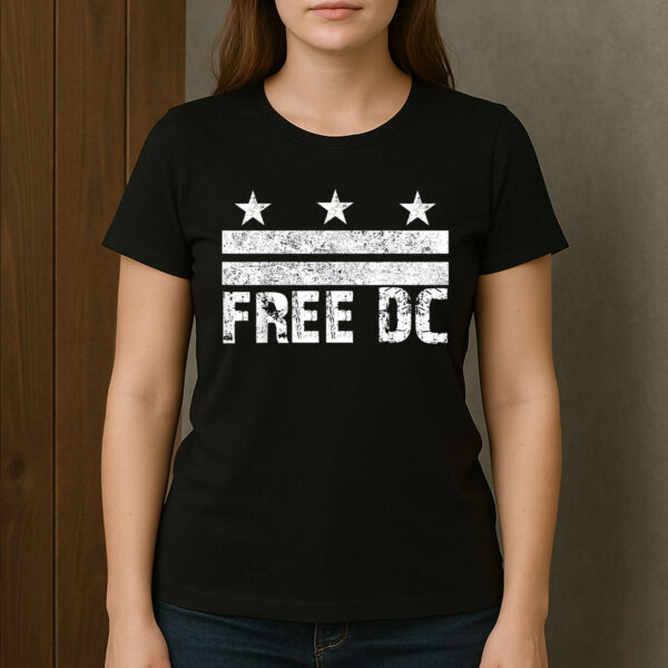 Free-DC-T-Shirt-–-Washington-DC-Statehood-&-Political-Rights-Tee-USA