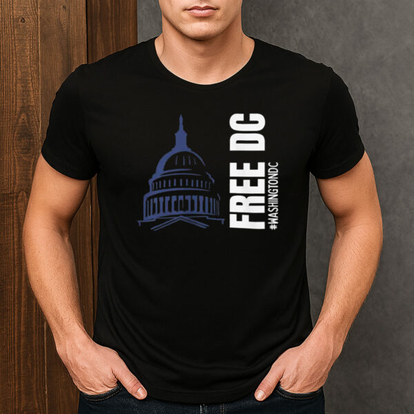 Free-DC-#WashingtonDC-T-Shirt-–-Capitol-Building-Protest-Tee-USA