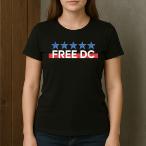 Free-DC-–-Resist-Federal-Overreach-Protest-T-Shirt,-Activist-Tee-US