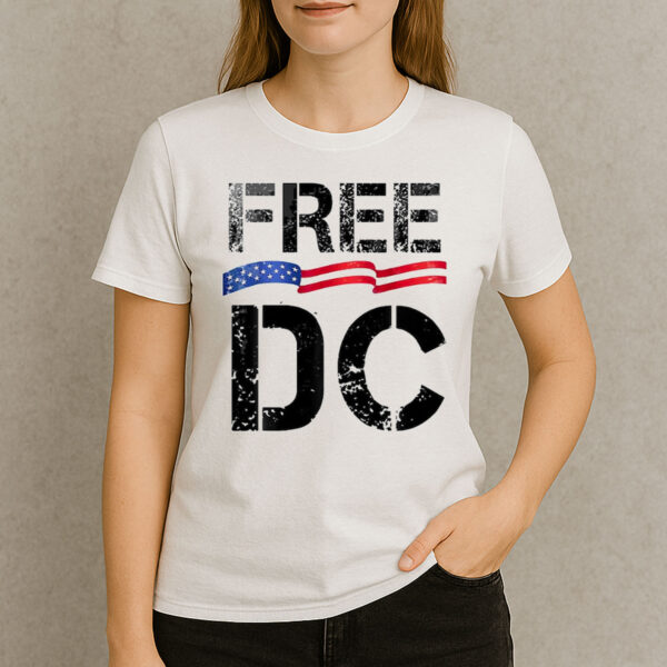 Free-DC-–-Resist-Federal-Overreach-Protest-T-Shirt,-Political-Activism-Tee