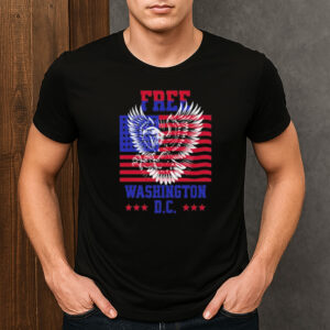 Free-Washington-D.C.-T-Shirt-–-Patriotic-Eagle-DC-Statehood-Tee-USA