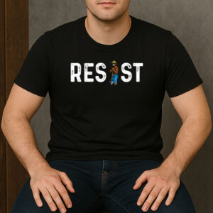 Fun-Resist-National-Park-T-Shirt-–-Smokey-Bear-Activist-Tee-USA