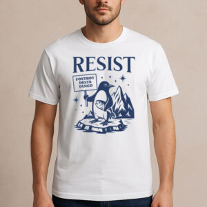 Funny-Flippers-Up-Resist-–-Penguins-Protest-Activist-Tee-US