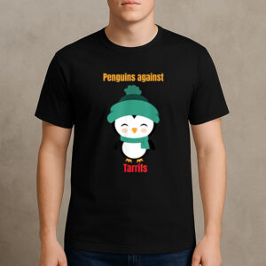 Funny-Penguin-Resist-Memes-T-Shirt-–-Cute-Anti-Tariff-Graphic-Tees
