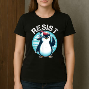 Funny-Penguin-Resist-Tariff-Political-Satire-Tee-US