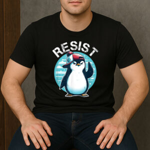 Funny-Penguin-Resist-Tariff-Political-Satire-Tee-USA