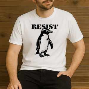 Funny-Penguin-Resist-Tariffs-Protest-Graphic-Tee-USA