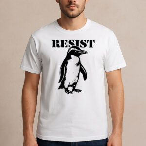 Funny-Penguin-Resist-Tariffs-Protest-Graphic-Tees