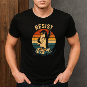 Funny-Penguin-Resist-–-Cool-Protest-Against-Tariffs-Tee-USA