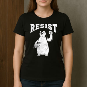 Funny-Penguin-Resist-–-Vintage-Protest-Against-Tariffs-Tee-US