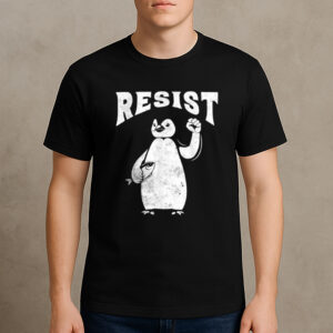 Funny-Penguin-Resist-–-Vintage-Protest-Against-Tariffs-Tees
