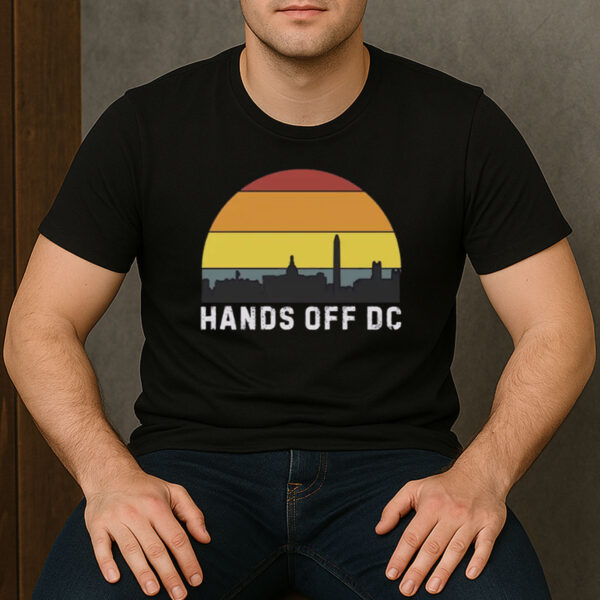 Hands-Off-DC-Retro-Skyline-Protest-T-Shirt-–-Statehood-&-Rights-US