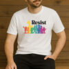 PBS-Resist-T-Shirt-–-Rainbow-Sesame-Street-Activist-Tee-USA