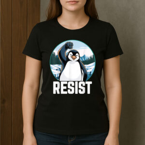 Penguin-Funny-Resist-Tariffs-T-Shirt-–-Political-Humor-Graphic-Tees