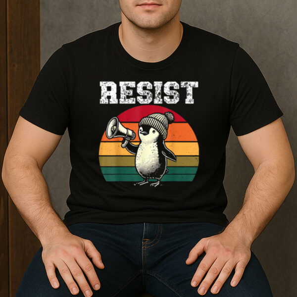 Penguin-Resist-–-Flippers-Up-Tariff-Protest-Meme-Tee