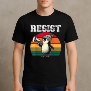 Penguin-Resist-–-Flippers-Up-Tariff-Protest-Meme-Tee-US