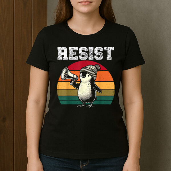 Penguin-Resist-–-Flippers-Up-Tariff-Protest-Meme-Tees