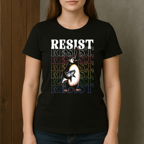 Penguin-Resist-–-Funny-Protest-Against-Tariffs-Activist-Tee-US