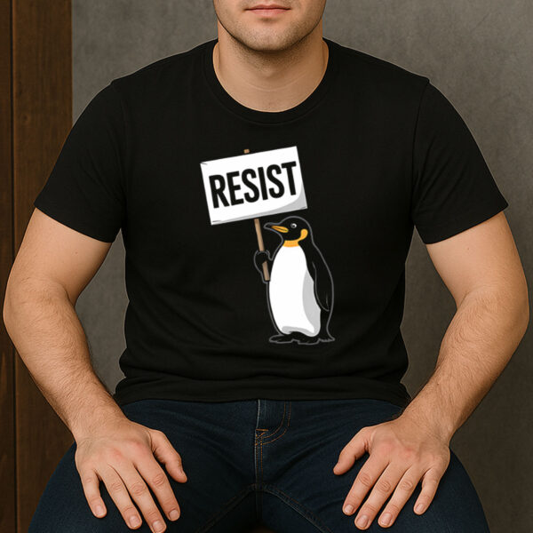 Penguins-Against-Tariffs-–-Funny-No-Tariffs-Resist-Tee-USA