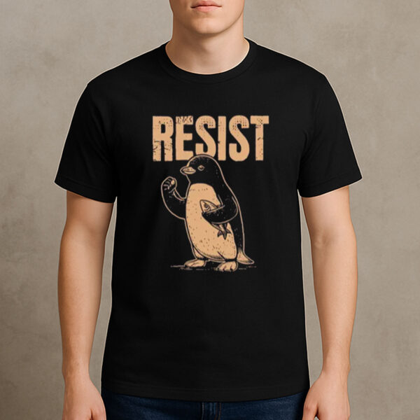 Penguins-Resist-Shirt-–-Cute-Animal-Activism-Protest-Tees
