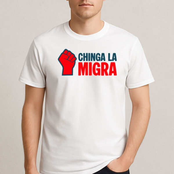 Power-in-Protest-Chinga-La-Migra-T-Shirt-–-Immigrant-Rights-Activist-Tee-USA