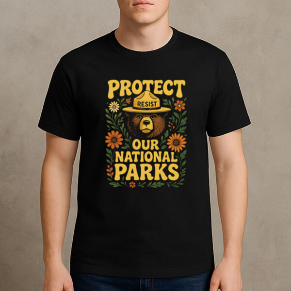 Protect-Our-National-Parks-–-Retro-Resist-Bear-Tees
