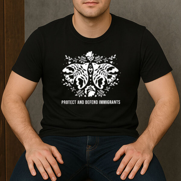 Protect-and-Defend-Immigrants-Shirt-–-Dove-&-Floral-Graphic-Tee-US