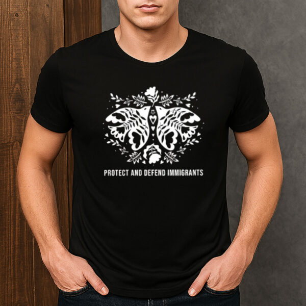 Protect-and-Defend-Immigrants-Shirt-–-Dove-&-Floral-Graphic-Tees