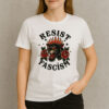 RESIST-FASCISM-Panther-Roses-Political-Activism-T-Shirt-USA