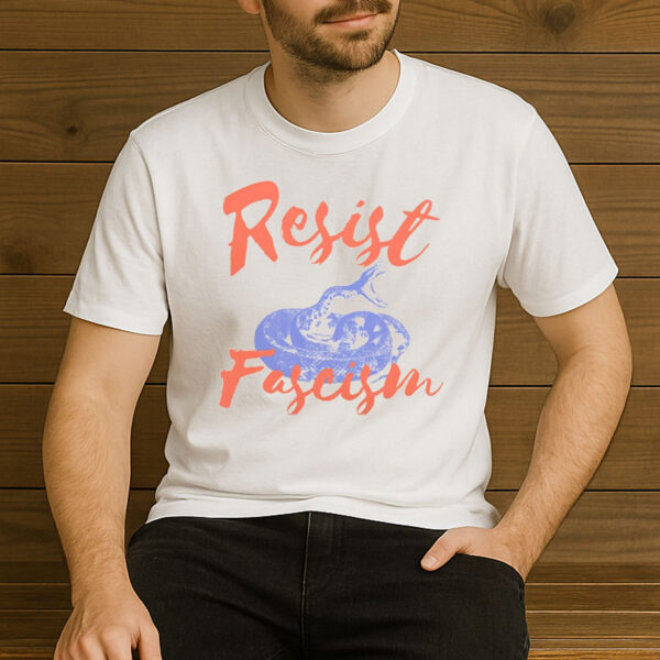 RESIST-FASCISM-Snake-Political-Protest-Activism-T-Shirt-USA