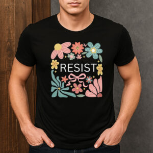 RESIST-Floral-Pastel-Feminist-Activism-Protest-T-Shirt-USA