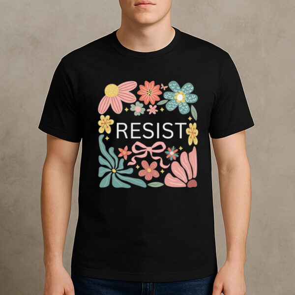 RESIST-Floral-Pastel-Feminist-Activism-Protest-T-Shirts