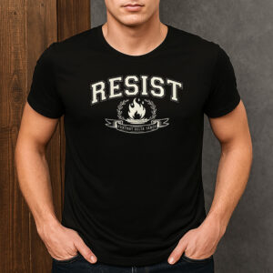 RESIST-Foxtrot-Delta-Tango-Flame-Protest-Activism-Tee-USA