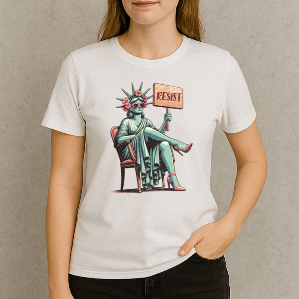 RESIST-Glam-Statue-of-Liberty-Feminist-Activism-T-Shirt