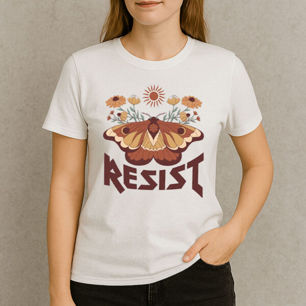 RESIST-Moth-and-Flowers-Nature-Activism-T-Shirt