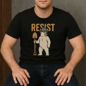 RESIST-Smokey-Bear-Ranger-Protest-Activism-T-Shirt-USA