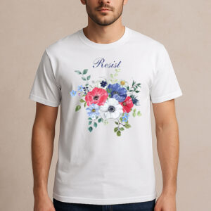 RESIST-Watercolor-Floral-Feminist-Activism-T-Shirts