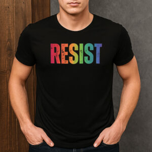 Rainbow-Resist-Shirt-–-LGBTQ-Pride-Political-Tee-USA
