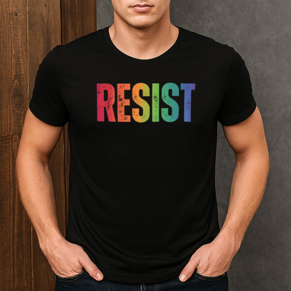 Rainbow-Resist-Shirt-–-LGBTQ-Pride-Political-Tee-USA
