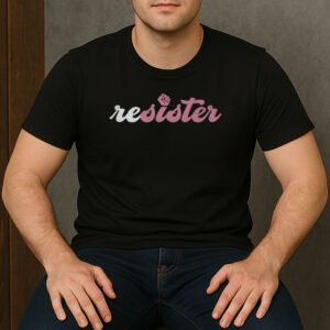 ReSister-Feminist-Activist-Fist-Graphic-T-Shirt