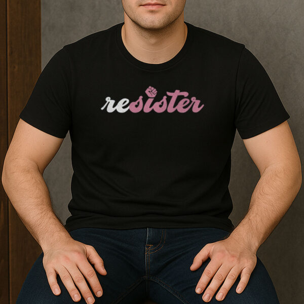 ReSister-Feminist-Activist-Fist-Graphic-T-Shirt