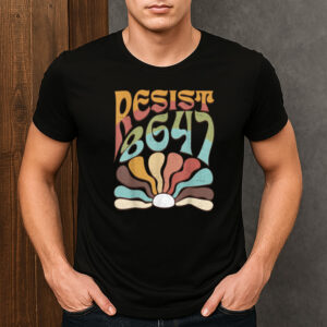 Resist-8647-Boho-T-Shirt-–-Anti-Trump-Protest-Retro-Tee