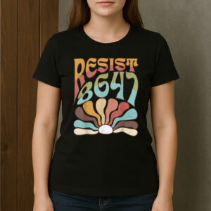 Resist-8647-Boho-T-Shirt-–-Anti-Trump-Protest-Retro-Tee-US