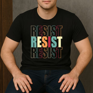 Resist-Anti-Trump-Retro-T-Shirt-–-Bold-Political-Activist-Tee-USA