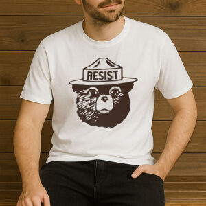 Resist-Bear-Shirt-–-Smokey-Style-Political-Protest-Tee