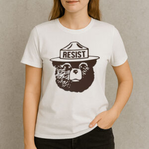 Resist-Bear-Shirt-–-Smokey-Style-Political-Protest-Tee-USA