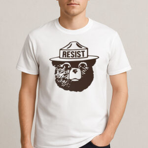 Resist-Bear-Shirt-–-Smokey-Style-Political-Protest-Tees
