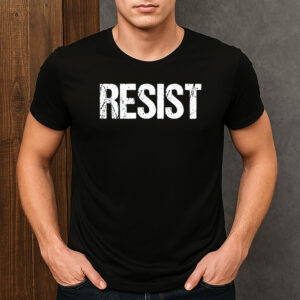 Resist-Bold-Political-Protest-Activist-Statement-T-Shirt-USA