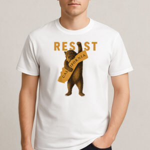 Resist-California-Bear-T-Shirt-–-Political-West-Coast-Activist-Tee-US