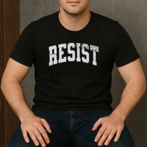 Resist-Distressed-College-Style-Political-Protest-Tee